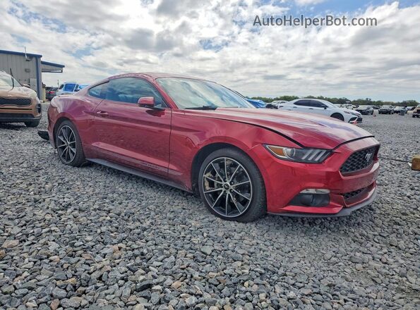 1FA6P8TH1G5205786 2016 FORD MUSTANG Red Przód prawy