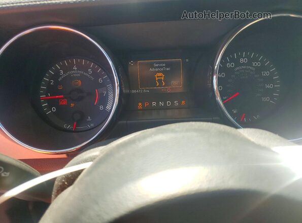 1FA6P8TH1G5281699 2016 FORD MUSTANG White Սարքավորումների վահանակի տեսք