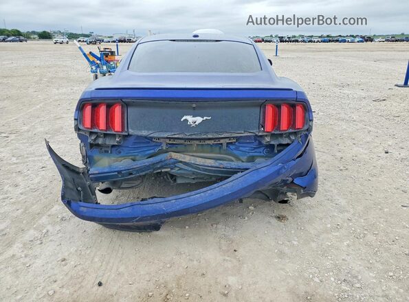 1FA6P8TH1G5289527 2016 FORD MUSTANG Blue უკანა ხედი