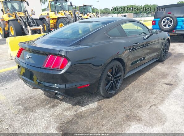 1FA6P8TH1G5309355 2016 FORD MUSTANG Black Задня права чверть