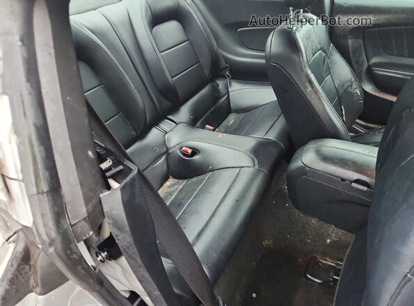 1FA6P8TH1H5225571 2017 FORD MUSTANG Gray უკანა სავარძლების ხედი