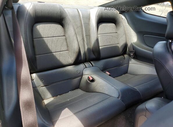 1FA6P8TH1H5339845 2017 FORD MUSTANG Black Vista de los asientos traseros