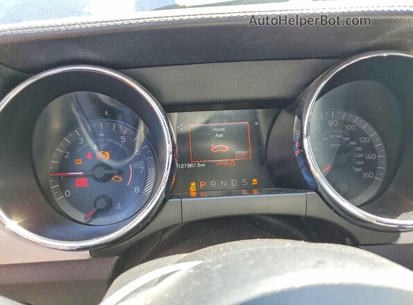 1FA6P8TH1H5339845 2017 FORD MUSTANG Black Vista del cuadro de instrumentos