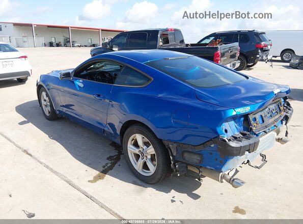 1FA6P8TH1J5118977 2018 FORD MUSTANG Blue Tył lewy