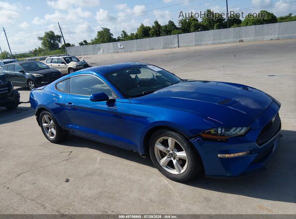 1FA6P8TH1J5118977 2018 FORD MUSTANG Blue Widok wnętrza 360 stopni
