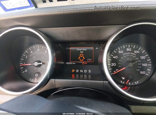 1FA6P8TH1J5118977 2018 FORD MUSTANG Blue Widok tylnych siedzeń