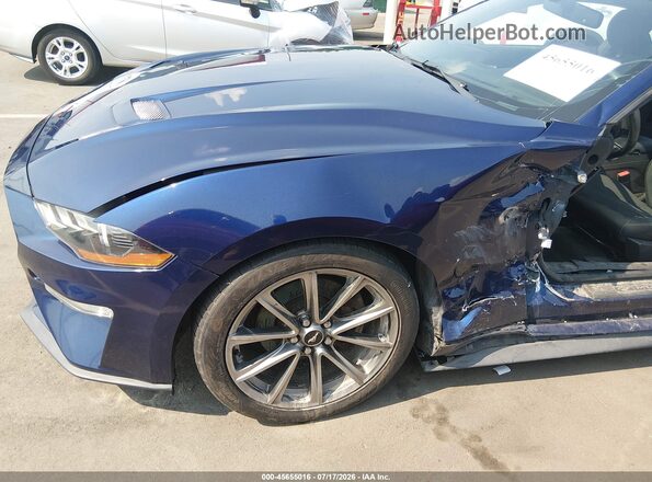 1FA6P8TH1J5182632 2018 FORD MUSTANG Синий 