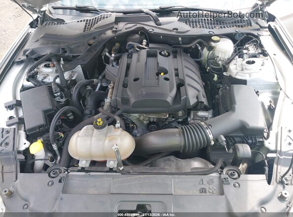 1FA6P8TH1K5116356 2019 FORD MUSTANG Silver Rear view