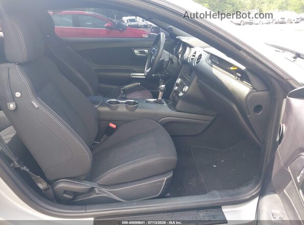 1FA6P8TH1K5116356 2019 FORD MUSTANG Silver Front interior view