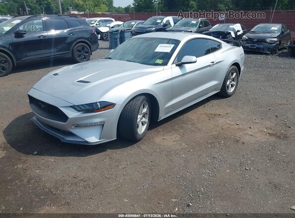 1FA6P8TH1K5116356 2019 FORD MUSTANG Silver Front left
