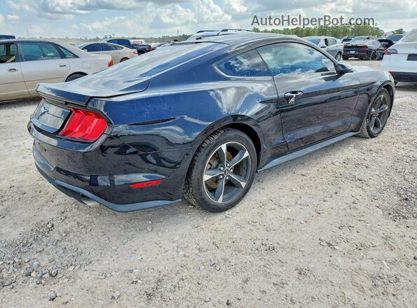 1FA6P8TH1K5118270 2019 FORD MUSTANG Black Tył prawy