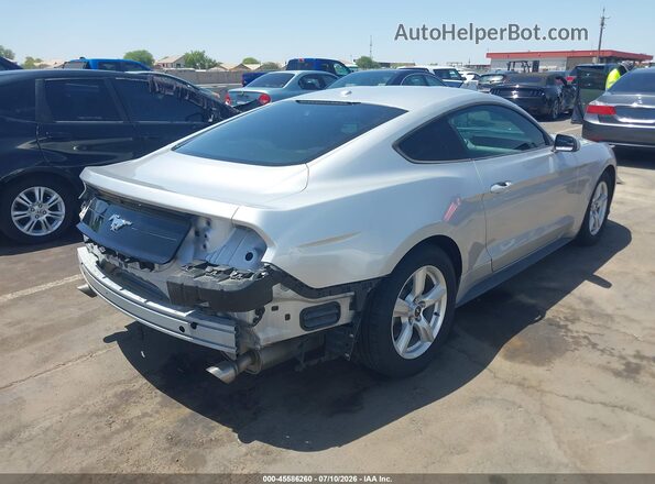 1FA6P8TH1K5119032 2019 FORD MUSTANG Silver Trasero derecho