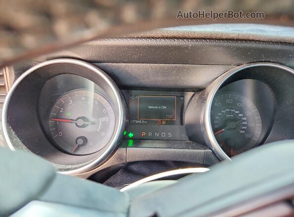 1FA6P8TH1K5134372 2019 FORD MUSTANG Charcoal ხელსაწყოთა პანელის ხედი