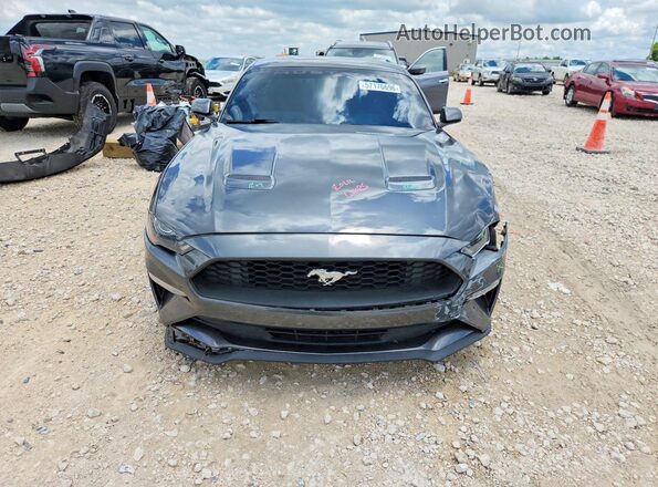 1FA6P8TH1K5134372 2019 FORD MUSTANG Charcoal წინა ხედი