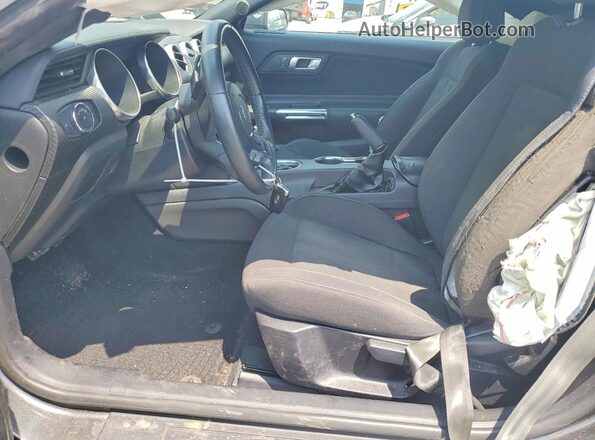 1FA6P8TH1K5146506 2019 FORD MUSTANG Gray Սալոնի դիմացի տեսք