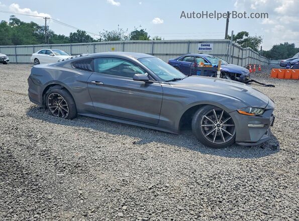 1FA6P8TH1K5146506 2019 FORD MUSTANG Gray Առջևի աջ