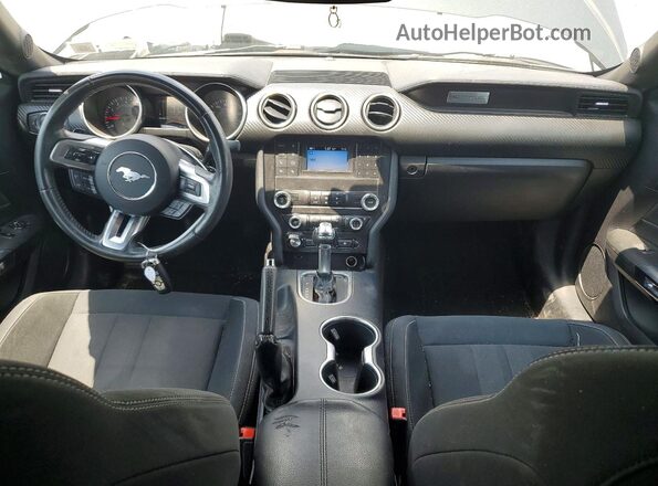 1FA6P8TH1K5146506 2019 FORD MUSTANG Gray Առջևի վահանակի տեսք