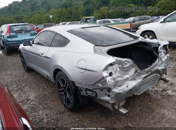 1FA6P8TH1K5201133 2019 FORD MUSTANG Серебряный Задняя левая четверть