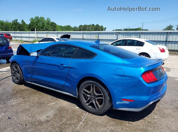 1FA6P8TH1L5183864 2020 FORD MUSTANG Blue Tył lewy