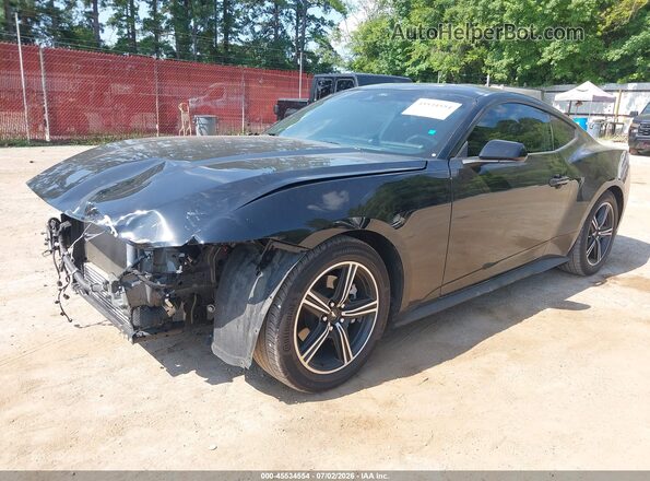 1FA6P8TH1R5108011 2024 FORD MUSTANG Black Vista tres cuartos delantera izquierda
