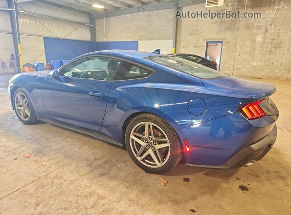 1FA6P8TH1R5114942 2024 FORD MUSTANG Blue Задня ліва чверть