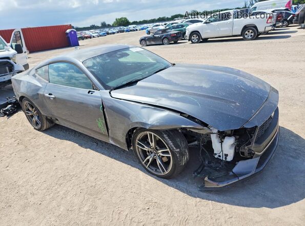 1FA6P8TH1R5121664 2024 FORD MUSTANG Gray წინა მარჯვენა