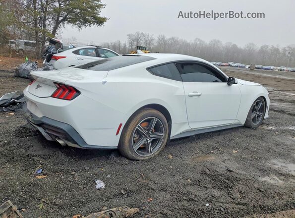 1FA6P8TH1R5130672 2024 FORD MUSTANG Белый Задняя правая четверть