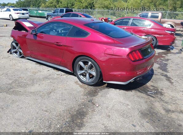 1FA6P8TH2G5218918 2016 FORD MUSTANG Red Задня ліва чверть