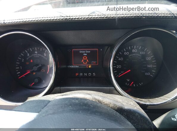 1FA6P8TH2G5218918 2016 FORD MUSTANG Red Вид задніх сидінь