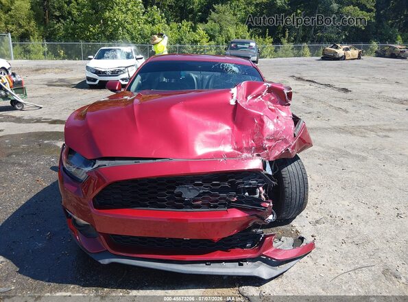 1FA6P8TH2G5218918 2016 FORD MUSTANG Red Вид щитка приладів