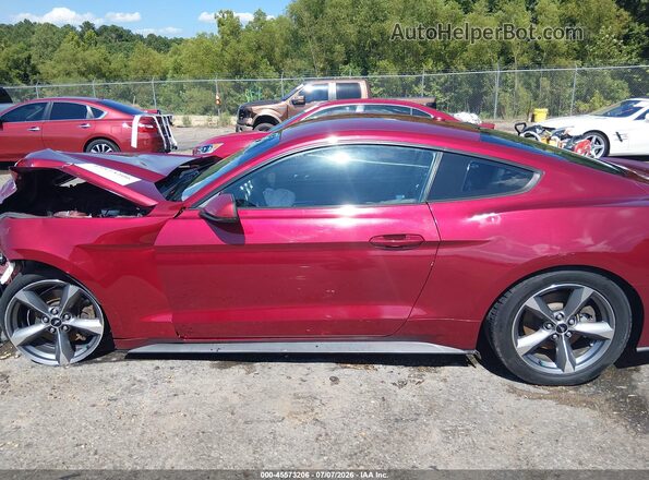1FA6P8TH2G5218918 2016 FORD MUSTANG Red Панорамний вид салону 360°