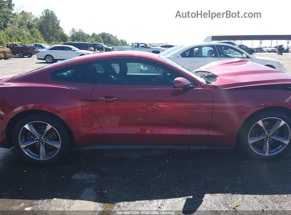 1FA6P8TH2G5218918 2016 FORD MUSTANG Red Вид задньої частини салону