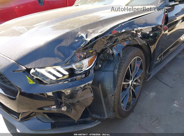 1FA6P8TH2G5230471 2016 FORD MUSTANG Черный Вид спереди