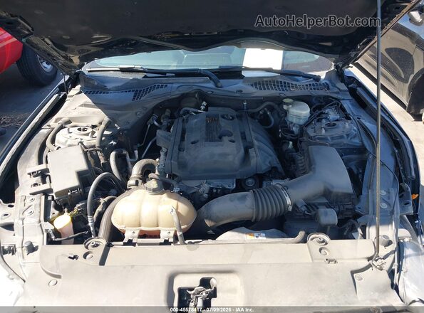 1FA6P8TH2G5230471 2016 FORD MUSTANG Черный Вид сзади