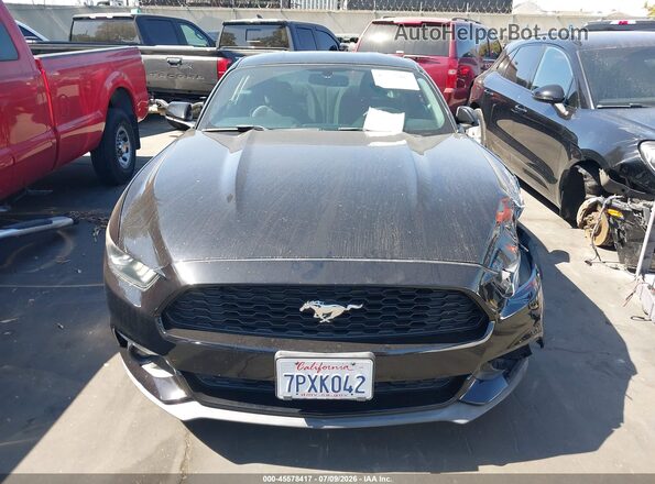 1FA6P8TH2G5230471 2016 FORD MUSTANG Черный Вид задней части салона