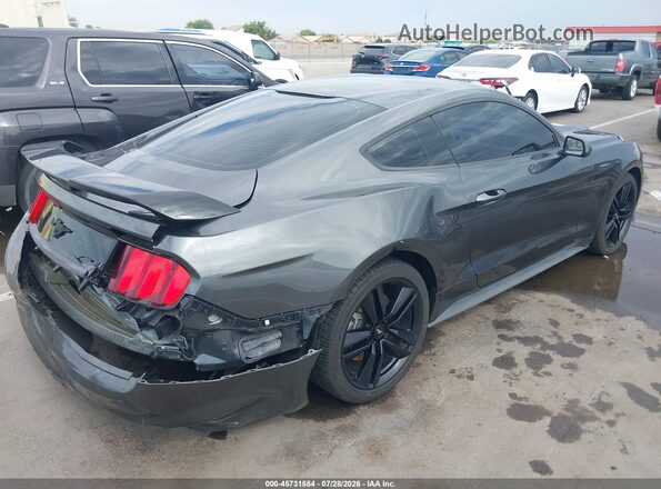 1FA6P8TH2G5273563 2016 FORD MUSTANG Gray Rear right