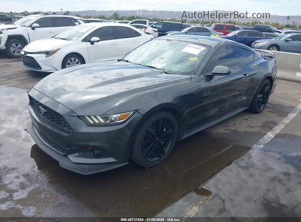 1FA6P8TH2G5273563 2016 FORD MUSTANG Gray Front left