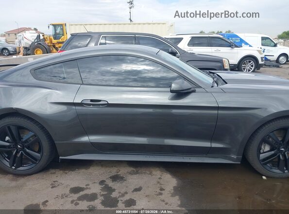 1FA6P8TH2G5273563 2016 FORD MUSTANG Gray Rear interior view
