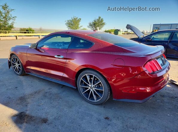 1FA6P8TH2G5279539 2016 FORD MUSTANG Burgundy Tył lewy