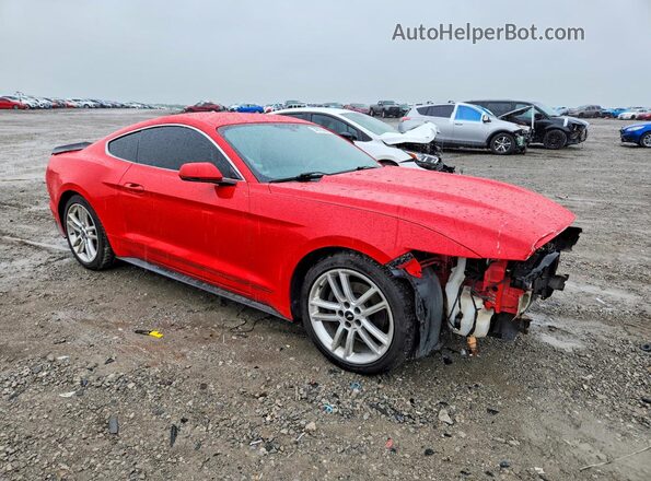 1FA6P8TH2H5249720 2017 FORD MUSTANG Red Передня права чверть