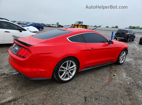 1FA6P8TH2H5249720 2017 FORD MUSTANG Red Задня права чверть