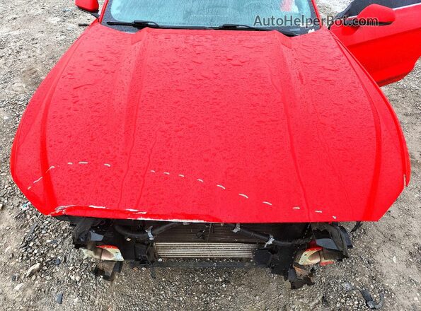 1FA6P8TH2H5249720 2017 FORD MUSTANG Red Вид задньої частини салону