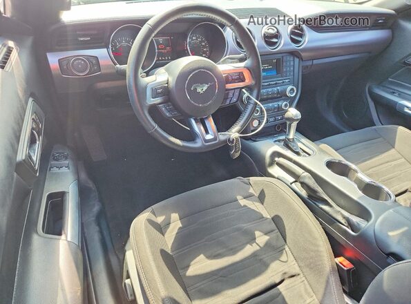 1FA6P8TH2H5345766 2017 FORD MUSTANG Серый Вид панели приборов