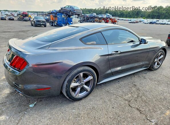 1FA6P8TH2H5345766 2017 FORD MUSTANG Серый Задняя правая четверть