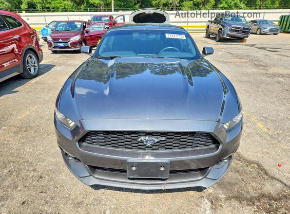 1FA6P8TH2H5345766 2017 FORD MUSTANG Серый Вид спереди