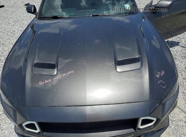 1FA6P8TH2J5118602 2018 FORD MUSTANG Угольный Вид задней части салона