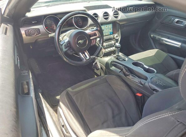 1FA6P8TH2J5118602 2018 FORD MUSTANG Угольный Вид панели приборов
