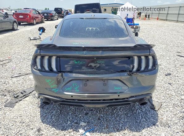 1FA6P8TH2J5118602 2018 FORD MUSTANG Угольный Вид сзади