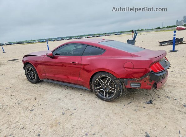 1FA6P8TH2J5129910 2018 FORD MUSTANG Maroon Rear left