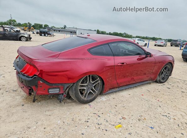 1FA6P8TH2J5129910 2018 FORD MUSTANG Maroon Rear right